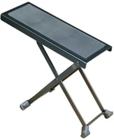 Guitar Footstool Collapsible Metal Stand with 5 height adjustments